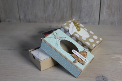 Taschentücherbox, Bild1, gebastelt mit Produkten von Stampin' Up! Taschentücherbox, Bild1, gebastelt mit Produkten von Stampin' Up!
