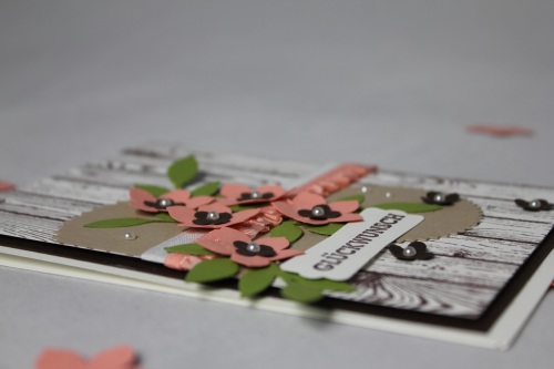 Geburtstagskarte Petite Petals, Bild 3, gebastelt mit Produkten von Stampin\' Up!