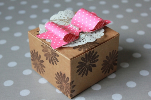 Geschenkschleife mit Envelope Punch Board, Bild1, gebastelt mit Produkten von Stampin\' Up!