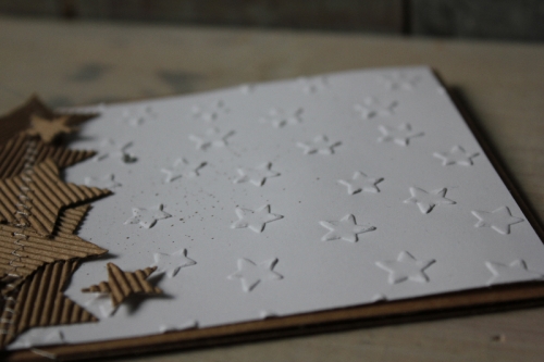 Weihnachtskarte Sterne, Bild3, gebastelt mit Produkten von Stampin\' Up!