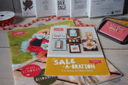 Stampin UP Frühlingskatalog und SAB Flyer 2015, Bild1, gebastelt mit Produkten von Stampin\' Up!