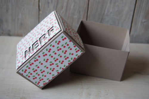 Nerf-Verpackung für Mädchen, Bild3, gebastelt mit Produkten von Stampin\' Up!
